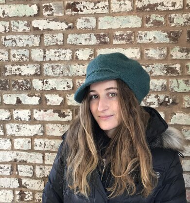 Felted Newsboy Hat