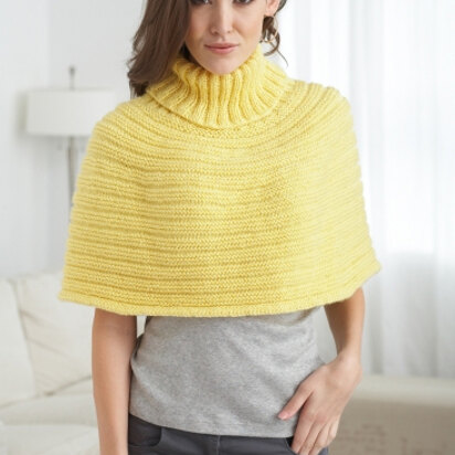 Just Enough Cape in Caron Simply Soft - Downloadable PDF