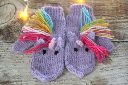 Unicorn Mittens