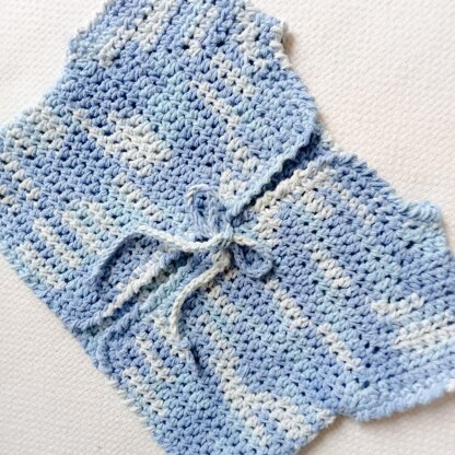 Denim Ombre Cardigan for Baby