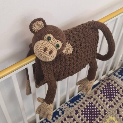 3in1 Jungle Monkey Baby Blanket