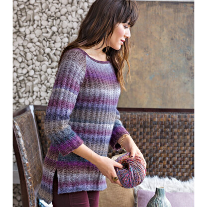 Noro 1303 Textured Rib Raglan PDF