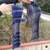 Diagonal Lattice Man Scarf