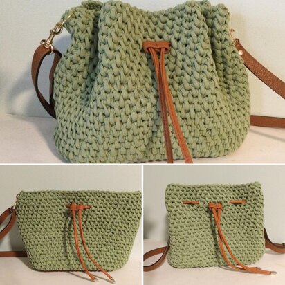 Crossbody Bucket Bag