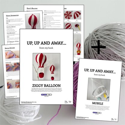Hot Air Balloon and Mobile - Up, Up and Away