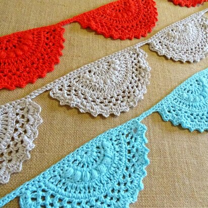 Crochet Boho Garland Bunting