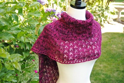 Summer moon shawl