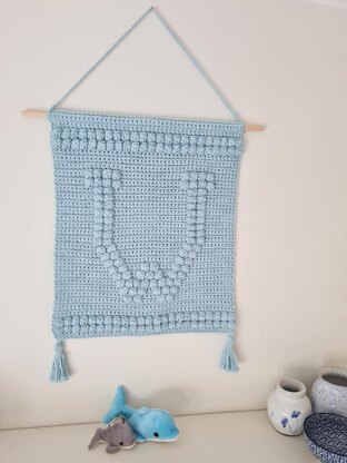 Letter W Wallhanging