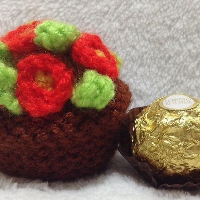 Flower Pot Fererro Choc Cover