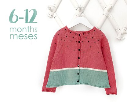 6-12 months - SANDIA Cardigan