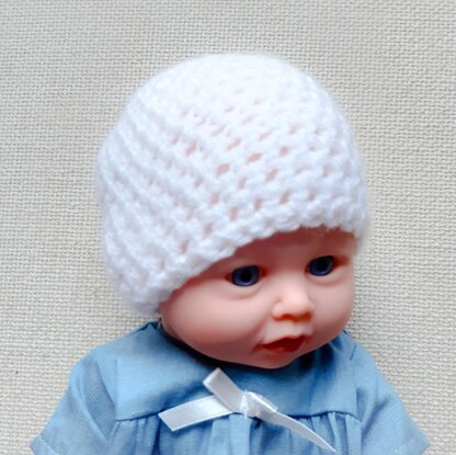 Little White Baby Hats