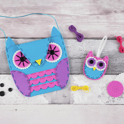 Trimits My First Sewing Kit: Owl Handbag & Charm