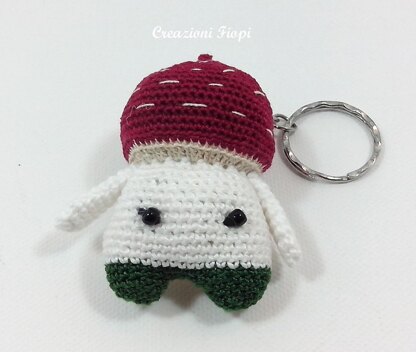 Little Mushroom keychain