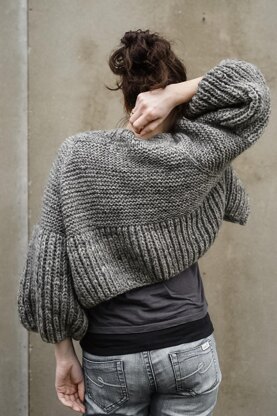 Grey sheep jacket Knitting pattern by Neringa Ruke | LoveCrafts