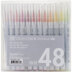 ZIG Kuretake ZIG Clean Color Real Brush Markers 48/Pkg - 478594