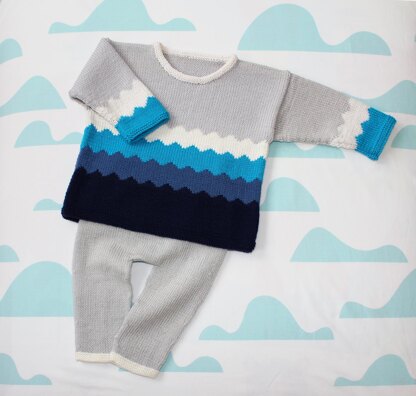 Under the Sea sweater and trousers