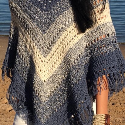 Boho Poncho Crochet Pattern