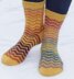 Wavy Stripes Socks