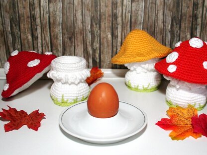 Mushroom - Egg Cozy