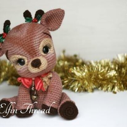 Ritva, the Christmas Reindeer Amigurumi