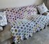 Hexagon Granny Square Temperature Blanket Crochet Pattern