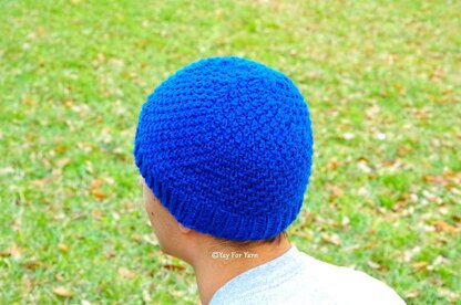 Moss Stitch Hat