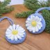 Daisy Pouch Bag Charm