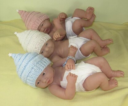 Preemie, Tiny and Newborn Baby Little Star Christmas Hat