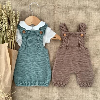 Robin Overalls and Dress