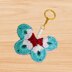 A crochet butterfly keychain pattern