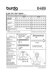Burda Style Pattern 6489 Womenâ€™s Jacket - Size 18-32