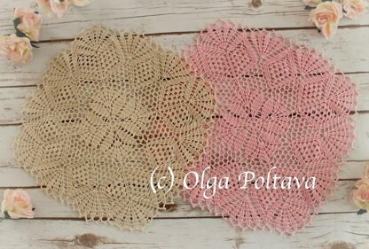 Anastasia Square Doily