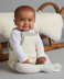 Sno Romper - Playsuit Knitting Pattern For Babies in MillaMia Naturally Soft Aran