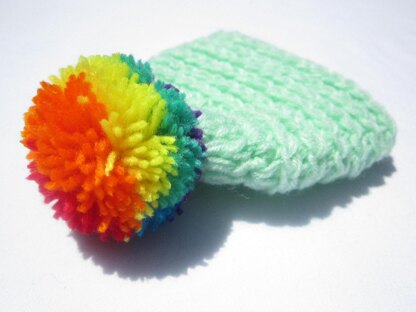 Rainbow Cloud Hat.