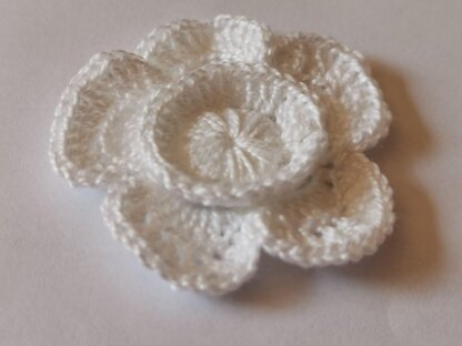 3D flower pattern