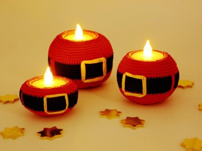 Tealight Holders - Santa