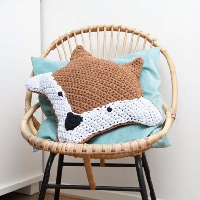 Foxy Cushion in Hoooked RibbonXL - Downloadable PDF