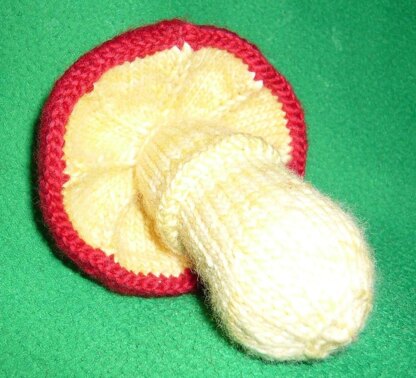 Knitted Mushroom