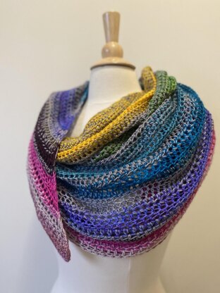 West Chicago Crochet Shawl