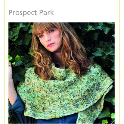 Prospect Park Shawl in Malabrigo Worsted - Downloadable PDF