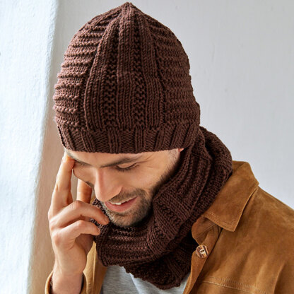 Lana Grossa 24 Men's Hat in Bingo PDF