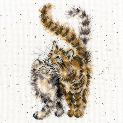 Bothy Threads Feline Good - Hannah Dale - 26cm x 26cm