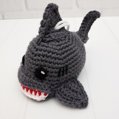 Sammy the Shark Scrubby Amigurumi