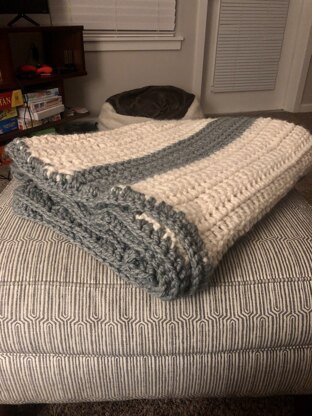 Super Chunky Crochet Throw