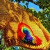 Rainbow Raglan Kids Sweater