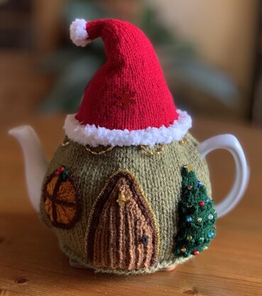 Xmas Fairy House Tea Cosy