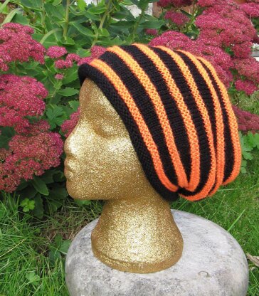 Stripey Doubleknit Slouch