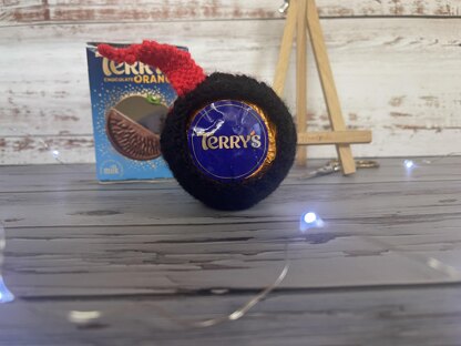 Venom Inspired Chocolate Orange Cover Knitting Pattern