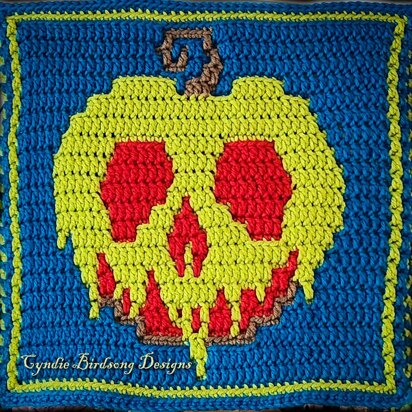 Poison Apple overlay mosaic square