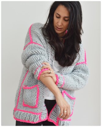 Neon Outline Cardi